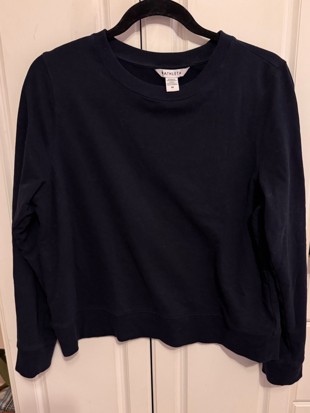 Athleta medium cotton sweatshirt excellent used condition
